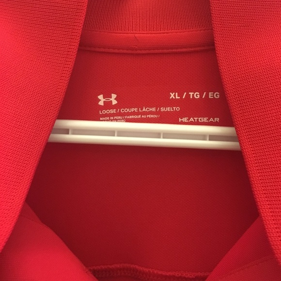 Red under armour polo - Picture 3 of 4